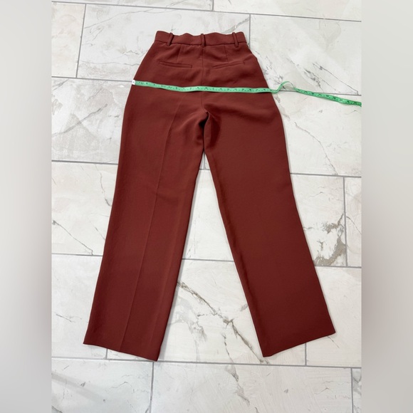 Aritzia's Wilfred The Effortless Pants in Spice, Size 0, Inseam Is 31.5 Inches. - Picture 6 of 8